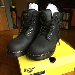 Brand New Doc Martens with Industrial Steel Toe